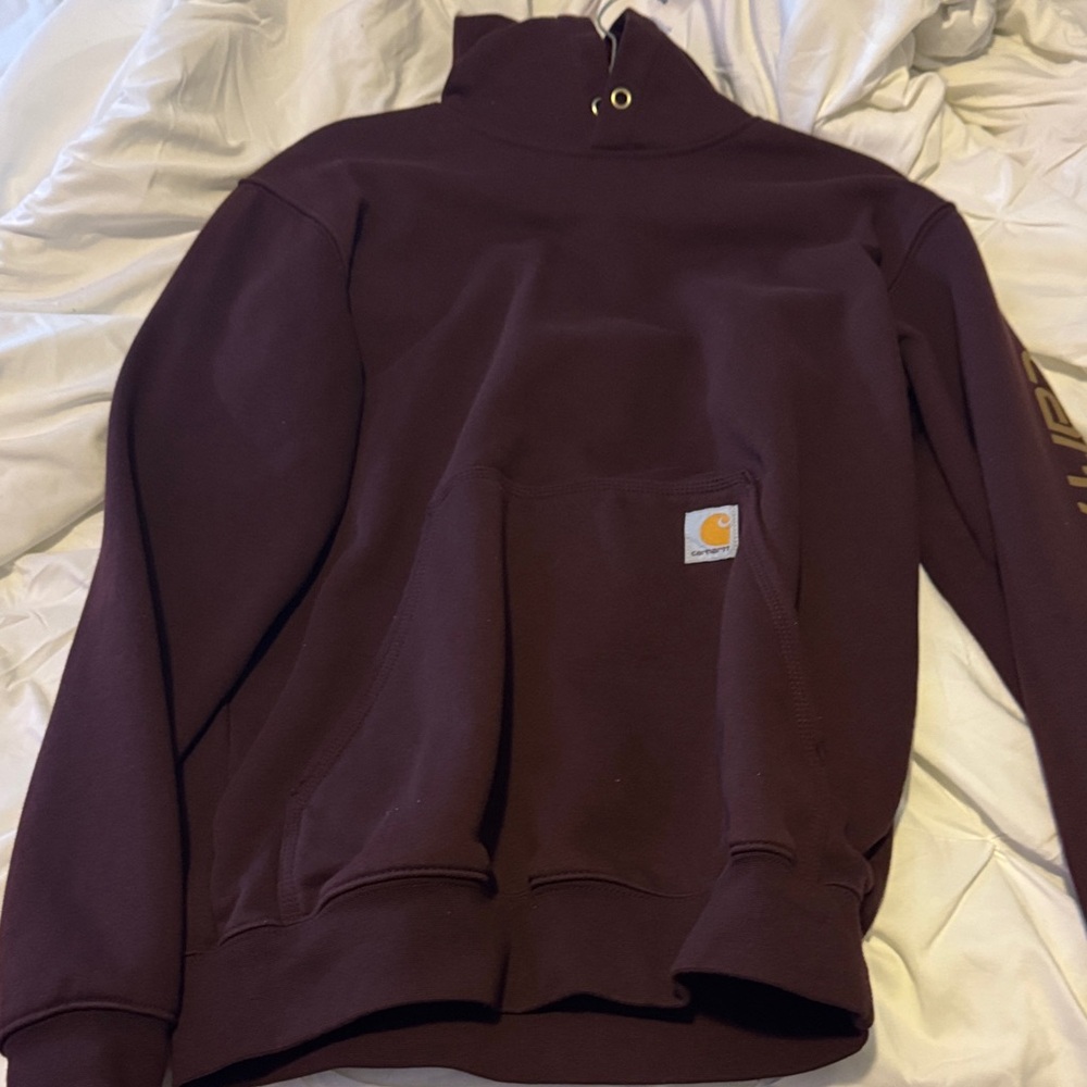 Carhartt dark brown/purple Hooded Sweatshirt